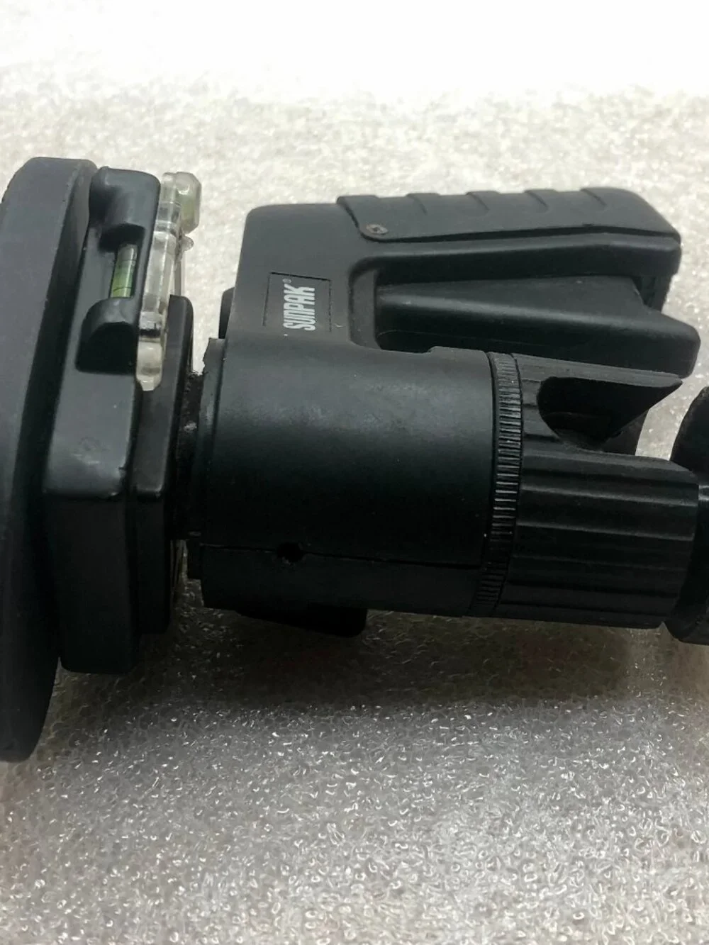 Sunpak PlatinumPlus Fluid Video Tripod Head Camera Mount + Quick Release Plate